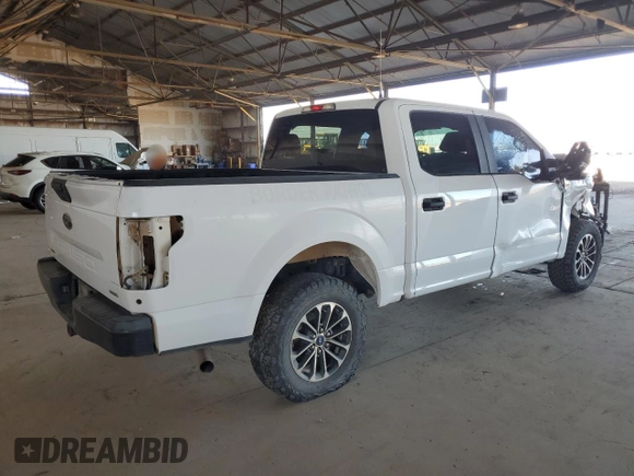 2019 Ford F-150 with VIN 1FTEW1P40KKC25240, listed as a Copart auction lot 62955415 with Not provided miles and Clean title. Bid and sale history available at DreamBid. Image 3.