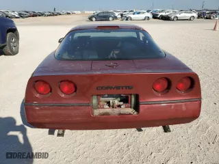 1986 Chevrolet Corvette with VIN 1G1YY0789G5118657, listed as a Copart auction lot 77743794 with 97,673 mi miles and Salvage Title. Bid and sale history available at carsss.com. Image 6.