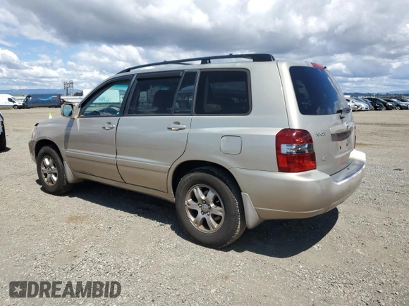 2005 Toyota Highlander z VIN JTEDP21A150058704, wystawiony jako Copart lot #56957355 z przebiegiem 247 620 mil mil oraz Szkoda całkowita • Salvage title. Historia ofert i sprzedaży dostępna na DreamBid. Obrazek 2.