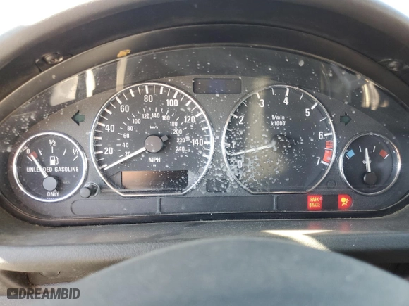 2001 BMW Z3 2.5i with VIN WBACN33491LM03874, listed as a Copart auction lot 77382024 with 268,283 mi miles and Clean Title. Bid and sale history available at carsss.com. Image 9.