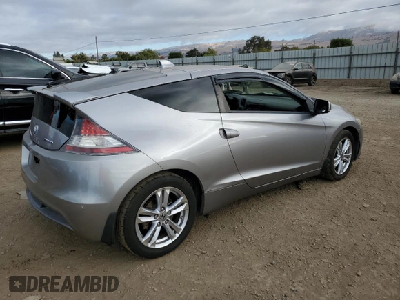 2011 Honda CR-Z with VIN JHMZF1D45BS001840, listed as a Copart auction lot 78539944 with 165,220 mi miles and Salvage Title. Bid and sale history available at DreamBid. Image 3.