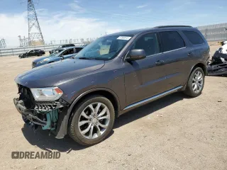 2018 Dodge Durango SXT z VIN 1C4RDHAG1JC362196, wystawiony jako Copart lot #57500515 z przebiegiem 88 843 mil mil oraz Szkoda całkowita • Salvage title. Historia ofert i sprzedaży dostępna na DreamBid. Obrazek 1.