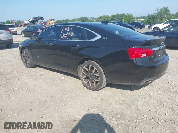 2017 Chevrolet Impala Premier with VIN 2G1145S38H9183736, listed as a IAAI auction lot 42676120 with 72,363 mi miles and . Bid and sale history available at DreamBid. Image 3.