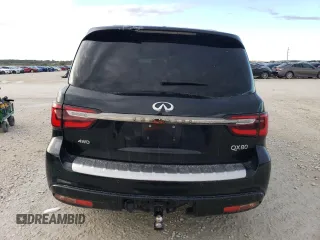 2021 Infiniti QX80 LUXE with VIN JN8AZ2AE7M9271448, listed as a Copart auction lot 78808013 with 67,482 mi miles. Bid and sale history available at carsss.com. Image 6.