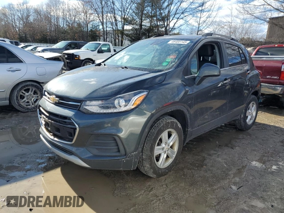 2018 Chevrolet Trax LT with VIN KL7CJPSB3JB710840, listed as a Copart auction lot 46485145 with 61,459 mi miles and Salvage Title. Bid and sale history available at carsss.com. Image 1.