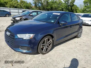 2019 Audi A3 Sedan Premium with VIN WAUAUGFF1KA102138, listed as a Copart auction lot 49698663 with 56,718 mi miles. Bid and sale history available at carsss.com. Image 1.