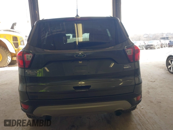 2019 Ford Escape SEL with VIN 1FMCU9HD1KUC04360, listed as a IAAI auction lot 42050815 with 114,741 mi miles. Bid and sale history available at carsss.com. Image 16.