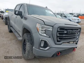 2020 GMC Sierra 1500 AT4 with VIN 3GTP9EEL1LG307584, listed as a IAAI auction lot 42268125 with 129,449 mi miles and . Bid and sale history available at DreamBid. Image 1.