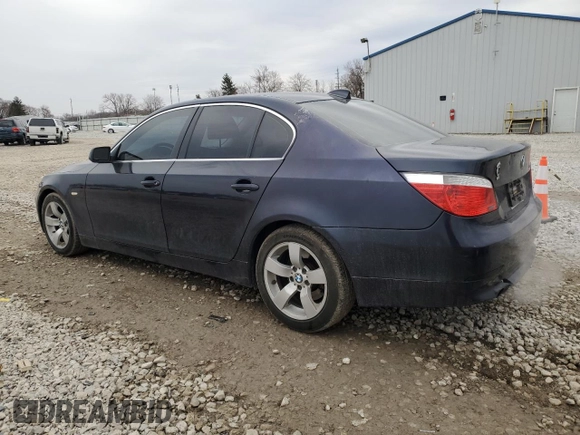 2006 BMW 5 Series 530i with VIN WBANE73586CM43086, listed as a Copart auction lot 48191405 with 201,870 mi miles and Salvage Title. Bid and sale history available at carsss.com. Image 2.