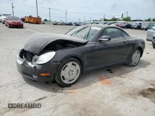 2002 Lexus SC 430 z VIN JTHFN48Y820017434, wystawiony jako Copart lot #56757195 z przebiegiem 148 382 mil mil oraz Szkody całkowita. Historia ofert i sprzedaży dostępna na DreamBid. Obrazek 1.