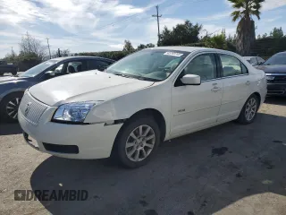 2008 Mercury Milan with VIN 3MEHM07Z48R636121, listed as a Copart auction lot 45769745 with 199,031 mi miles and Salvage Title. Bid and sale history available at carsss.com. Image 1.