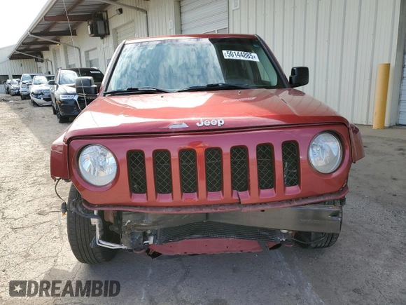 2017 Jeep Patriot 75th Anniversary with VIN 1C4NJRBB6HD145117, listed as a Copart auction lot 50144885 with 100,795 mi miles and Salvage Title. Bid and sale history available at carsss.com. Image 5.