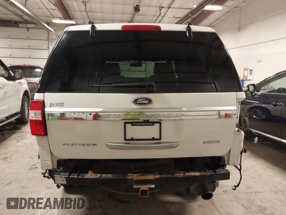 2016 Ford Expedition Platinum с VIN 1FMJU1MT2GEF27226, выставлен на аукционе IAAI как лот 41303801 с пробегом 150 003 миль миль и . История ставок и продаж доступна на DreamBid. Изображение 17.