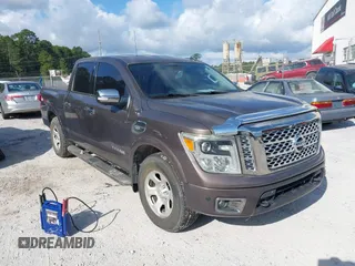 2017 Nissan Titan SV with VIN 1N6AA1E64HN502493, listed as a IAAI auction lot 42115961 with 119,426 mi miles and . Bid and sale history available at DreamBid. Image 1.