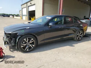 2024 Volvo S60 Core Dark Theme with VIN 7JRL12FK6RG322355, listed as a Copart auction lot 54752595 with 24,148 mi miles and Clean Title. Bid and sale history available at carsss.com. Image 1.