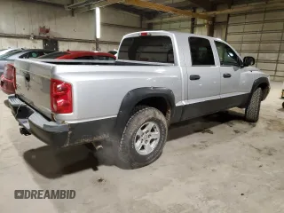 2007 Dodge Dakota SLT with VIN 1D7HW48K97S181294, listed as a Copart auction lot 87062964 with 110,490 mi miles and Salvage Title. Bid and sale history available at carsss.com. Image 3.