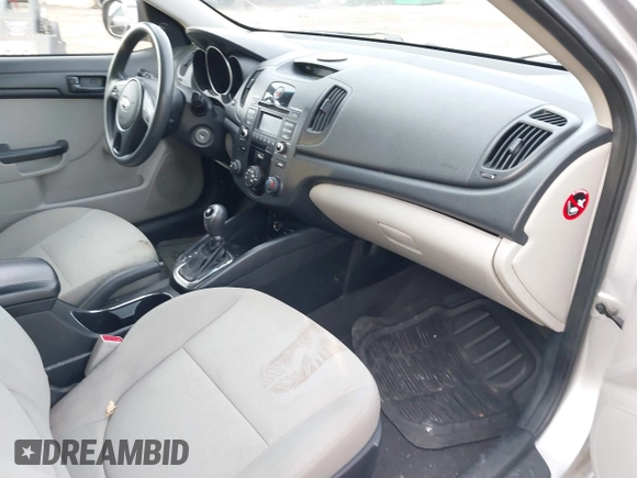 2011 Kia Forte LX with VIN KNAFT4A24B5403622, listed as a IAAI auction lot 41774093 with 143,971 mi miles. Bid and sale history available at carsss.com. Image 5.