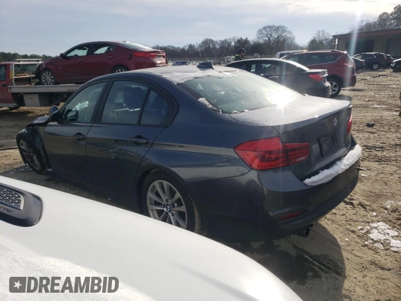 2018 BMW 3 Series 320i with VIN WBA8E1G57JNU91535, listed as a Copart auction lot 41772685 with 95,933 mi miles and Salvage Title. Bid and sale history available at carsss.com. Image 2.