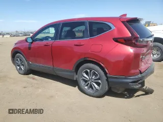2021 Honda CR-V EX-L with VIN 2HKRW2H84MH646307, listed as a Copart auction lot 52990605 with 62,464 mi miles and Salvage Title. Bid and sale history available at DreamBid. Image 2.