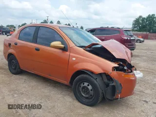 2006 Chevrolet Aveo LS with VIN KL1TD56646B650240, listed as a IAAI auction lot 42382565 with 219,700 mi miles and . Bid and sale history available at DreamBid. Image 1.