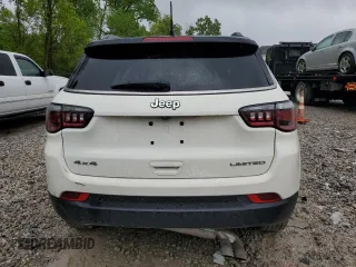 2020 Jeep Compass Limited с VIN 3C4NJDCB4LT146867, выставлен на аукционе Copart как лот 57985595 с пробегом 146 687 миль миль и Списание • Salvage title. История ставок и продаж доступна на DreamBid. Изображение 6.