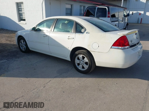 2008 Chevrolet Impala LT with VIN 2G1WT58N481304147, listed as a IAAI auction lot 41437305 with 156,213 mi miles and . Bid and sale history available at DreamBid. Image 3.