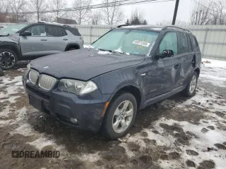 2009 BMW X3 xDrive30i with VIN WBXPC93409WJ30690, listed as a Copart auction lot 44971205 with 0 mi miles and Salvage Title. Bid and sale history available at carsss.com. Image 1.