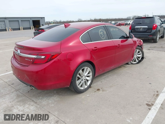 2015 Buick Regal Premium I z VIN 2G4GN5EX3F9273320, wystawiony jako IAAI lot #41992742 z przebiegiem 133 753 mil mil oraz . Historia ofert i sprzedaży dostępna na DreamBid. Obrazek 4.