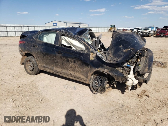 2019 Hyundai Accent SE with VIN 3KPC24A30KE062953, listed as a Copart auction lot 48977985 with 0 mi miles and Non Repairable. Bid and sale history available at carsss.com. Image 4.