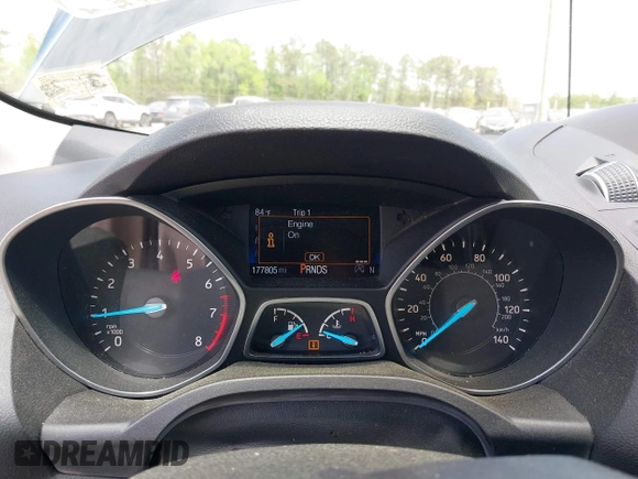 2017 Ford Escape SE with VIN 1FMCU0GD4HUE44010, listed as a IAAI auction lot 42093844 with 177,805 mi miles. Bid and sale history available at carsss.com. Image 7.