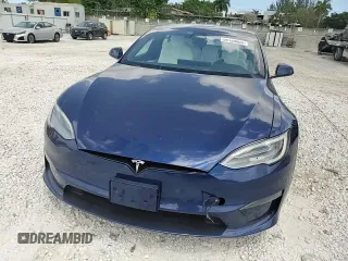 2021 Tesla Model S Long Range с VIN 5YJSA1E50MF452893, выставлен на аукционе Copart как лот 54139865 с пробегом 56 410 миль миль и Списание • Salvage title. История ставок и продаж доступна на DreamBid. Изображение 14.