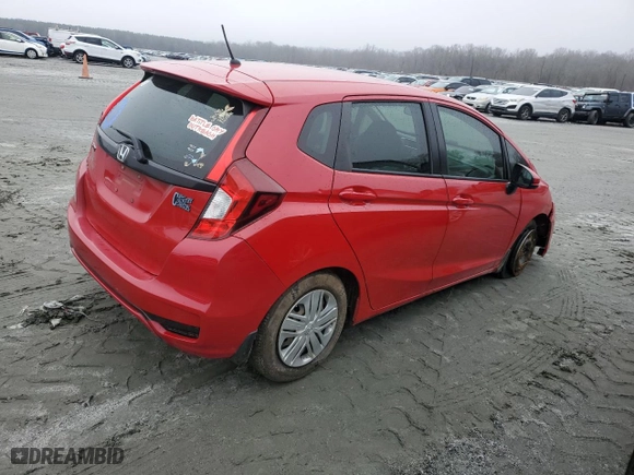 2020 Honda Fit LX with VIN 3HGGK5H43LM712261, listed as a Copart auction lot 45054745 with 85,210 mi miles and Salvage Title. Bid and sale history available at carsss.com. Image 3.