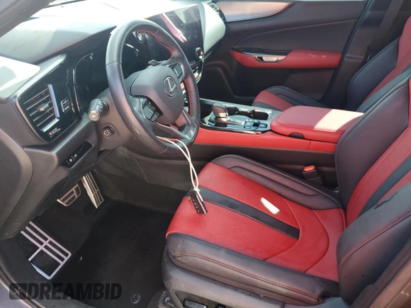 2023 Lexus NX with VIN JTJKKCFZ3P2017316, listed as a Copart auction lot 73752814 with 13,125 mi miles and Salvage Title. Bid and sale history available at carsss.com. Image 7.