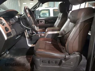 2012 Ford F-150 XL with VIN 1FTFW1ET9CFA96424, listed as a Copart auction lot 48671465 with 91,795 mi miles and Salvage Title. Bid and sale history available at DreamBid. Image 7.