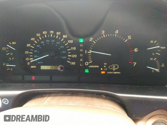 2000 Lexus LX 470 with VIN JT6HT00W8Y0100087, listed as a IAAI auction lot 41762294 with 274,720 mi miles and . Bid and sale history available at carsss.com. Image 7.