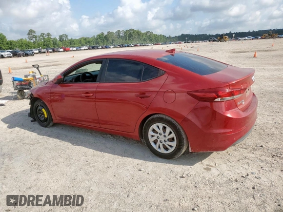 2017 Hyundai Elantra SE z VIN 5NPD74LF8HH182338, wystawiony jako Copart lot #59677845 z przebiegiem 142 653 mil mil oraz Szkoda całkowita • Salvage title. Historia ofert i sprzedaży dostępna na DreamBid. Obrazek 2.