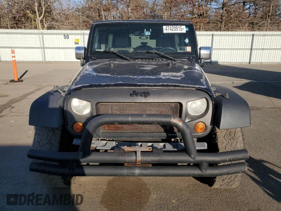2007 Jeep Wrangler X with VIN 1J4GA391X7L157532, listed as a Copart auction lot 62628075 with 193,568 mi miles and Non repairable. Bid and sale history available at DreamBid. Image 5.