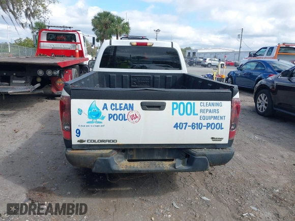 2012 Chevrolet Colorado Work Truck with VIN 1GCCSBF91C8132442, listed as a IAAI auction lot 41636772 with 168,761 mi miles. Bid and sale history available at carsss.com. Image 17.