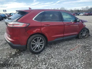 2019 Ford Edge Titanium with VIN 2FMPK3K90KBC31922, listed as a Copart auction lot 42017345 with 143,902 mi miles and Salvage Title. Bid and sale history available at carsss.com. Image 3.