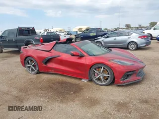 2022 Chevrolet Corvette 3LT with VIN 1G1YC3D44N5110528, listed as a IAAI auction lot 40775469 with 1 mi miles. Bid and sale history available at carsss.com. Image 1.