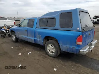 1999 Dodge Dakota SLT with VIN 1B7GL22X6XS298290, listed as a Copart auction lot 88682545 with 176,280 mi miles and Salvage Title. Bid and sale history available at carsss.com. Image 2.