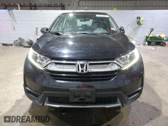 2017 Honda CR-V LX with VIN 2HKRW6H38HH214935, listed as a Copart auction lot 46219595 with 38,744 mi miles and Salvage Title. Bid and sale history available at carsss.com. Image 5.