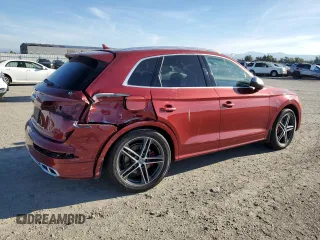 2020 Audi SQ5 Prestige with VIN WA1C4AFY3L2075203, listed as a Copart auction lot 71441424 with 23,682 mi miles and Salvage Title. Bid and sale history available at DreamBid. Image 3.