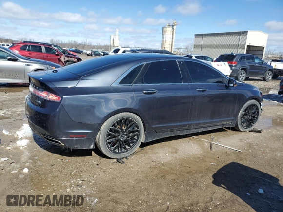 2013 Lincoln MKZ with VIN 3LN6L2J99DR800226, listed as a Copart auction lot 47105465 with Not Provided miles and Salvage Title. Bid and sale history available at DreamBid. Image 3.