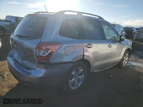 2015 Subaru Forester 2.5i Premium with VIN JF2SJADC3FG406758, listed as a Copart auction lot 80723454 with 83,239 mi miles and Salvage Title. Bid and sale history available at carsss.com. Image 3.
