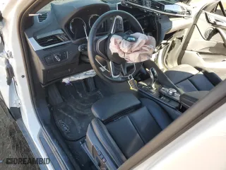 2020 BMW X2 xDrive28i with VIN WBXYJ1C04L5P43529, listed as a Copart auction lot 46868775 with 0 mi miles and Salvage Title. Bid and sale history available at carsss.com. Image 8.