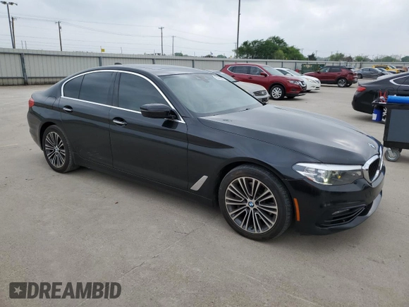 2018 BMW 5 Series 530i with VIN WBAJA5C53JWA36897, listed as a Copart auction lot 51433675 with 135,214 mi miles and Clean Title. Bid and sale history available at DreamBid. Image 4.