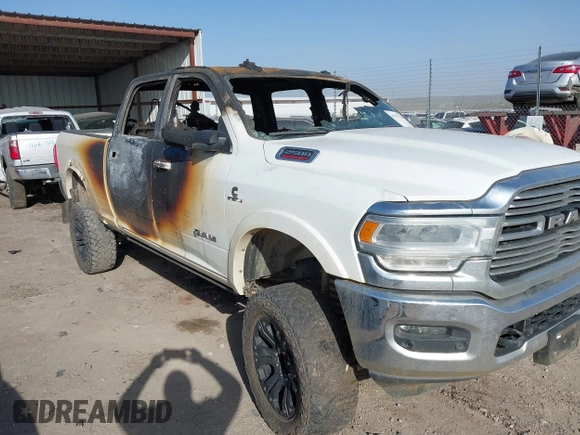 2019 Ram 2500 Laramie with VIN 3C6UR5FL9KG630319, listed as a IAAI auction lot 41787523 with Not provided miles and . Bid and sale history available at DreamBid. Image 1.
