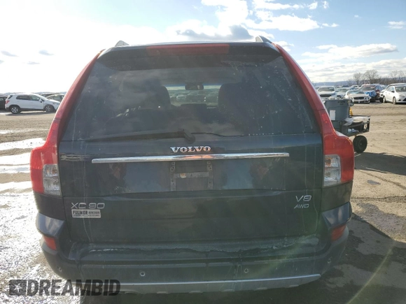 2007 Volvo XC90 V8 with VIN YV4CZ852571367764, listed as a Copart auction lot 46404095 with 166,704 mi miles and Salvage Title. Bid and sale history available at carsss.com. Image 6.