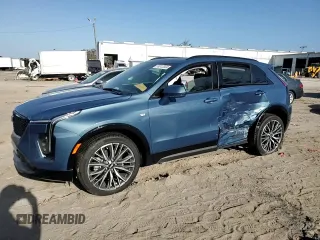 2024 Cadillac XT4 FWD Sport with VIN 1GYFZER40RF249101, listed as a Copart auction lot 76312304 with 1,969 mi miles and Salvage title. Bid and sale history available at DreamBid. Image 12.